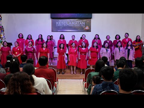 Christmas celebration, Ubud church, 25 december 2024