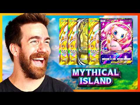 THIS EPISODE DOESNT END UNTIL WE GET A GOD PACK (Mythical Island) - Pokémon TCG Pocket