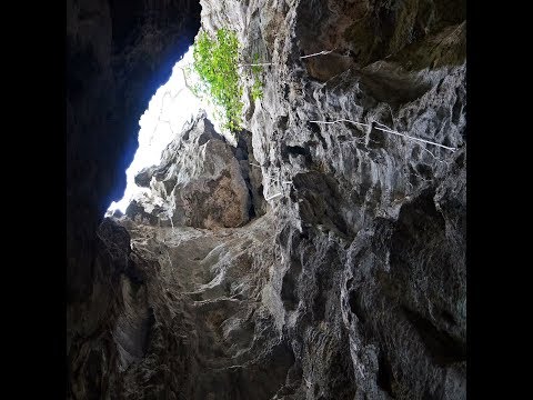 Cave Batu Cermin in Flores Indonesia with Music in slow motion (stretch)