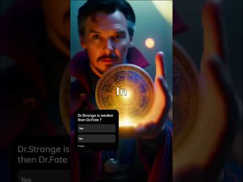 Who is more powerful | Dr. strange Vs Dr Fate #marvelvsdc #marvel #dccomics