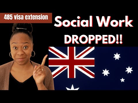 485 visa extension| Is Social Work no longer eligible for Australian PR?