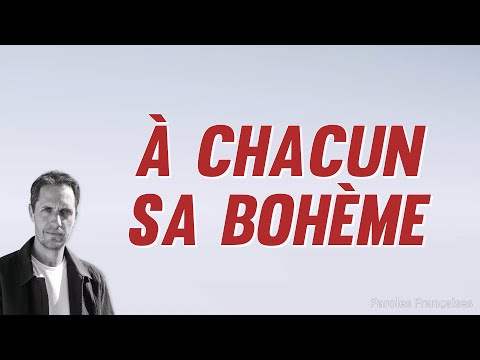 Grand Corps Malade - À chacun sa bohème ft. Charles Aznavour (Paroles)