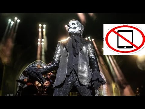 Ghost has a controversial policy in fine print on their upcoming tour!!