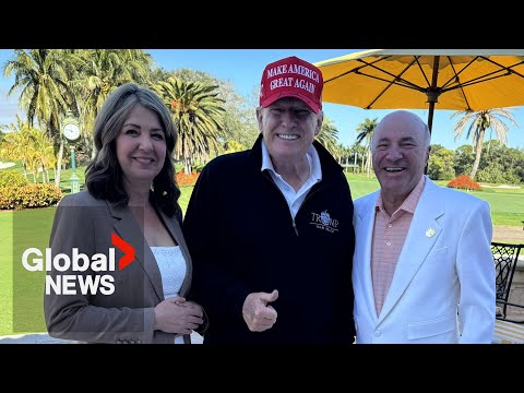 Alberta Premier Danielle Smith visits Trump at Mar-a-Lago