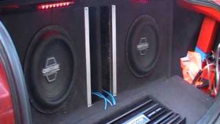 Carpower subwoofer BASS TEST