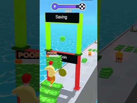 Money Run 3D #009| New Stick Game | #ytshort #geniusmode