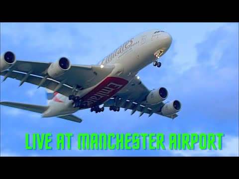 LIVE AT MANCHESTER AIRPORT | AVIATION LIVE STREAM