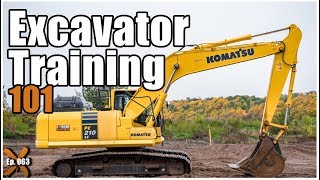 How to Operate an Excavator | Heavy Equipment Operator (ep. 063)