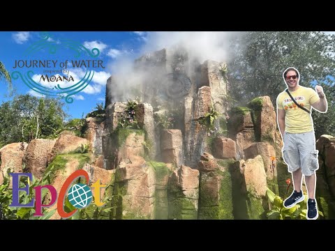 NEW Journey of Water Inspired by Moana | Walkthrough & Review | Plus Lunch at Le Cellier | Epcot