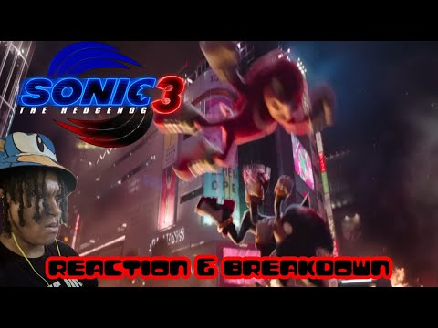 WE ARE SO BACK SONIC MOVIE 3 TRAILER REACTION