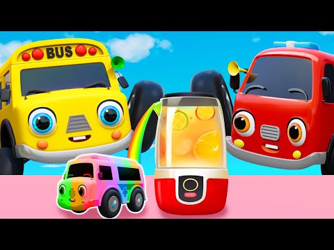 Magic Blender Toy Song | Toddler Learning Video | Wheels on the Bus | Nursery Rhymes & Kids Songs