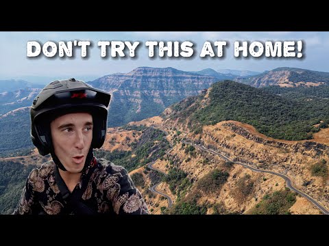 Pro rider vs India’s crazy roads 🤯🇮🇳