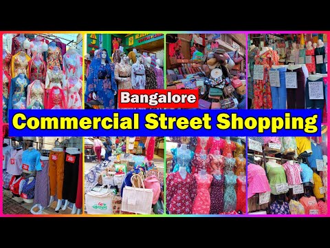 Street Shopping | Bangalore | Commercial Street | latest dress | trendy collection | Cheapest Price