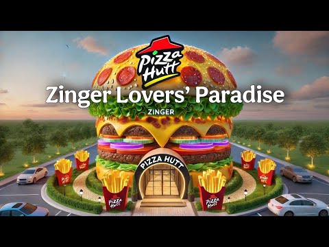 Zinger Lovers’ Paradise World's Most Unique Zinger-Themed Architecture Pizza Hut Hotel