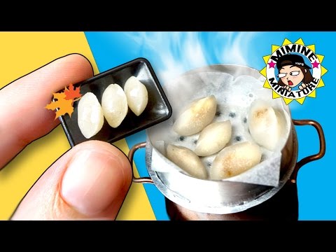 [ENG Sub] Miniature cooking - Korea holiday food "Songpyeon"/ Mimine Miniature