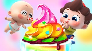 Color Magic Drinks Song | Dessert Song, Ice Cream | Nursery Rhymes & Kids Songs | BabyBus