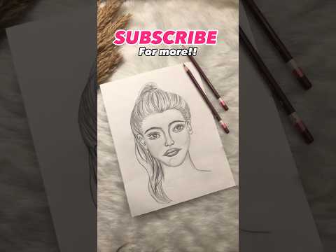 How to draw a face | tutorial step by step #facetutorial #facedrawing #shortsfeed #shorts #tiktok