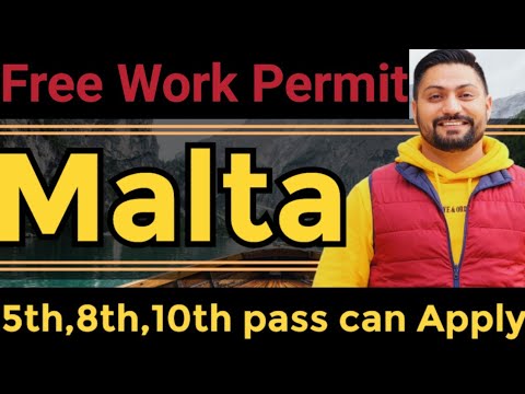 Free malta work permit for indians 2024 | Malta jobs for indians | Malata work permit visa updates