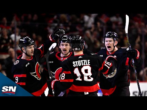 Senators Score Two Goals In 38 Seconds To Take The Lead Over Dallas