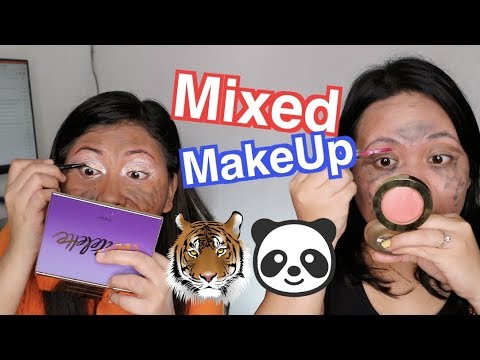 MIXED MAKEUP CHALLENGE (SUPER MALAS!) | Miss Menchie