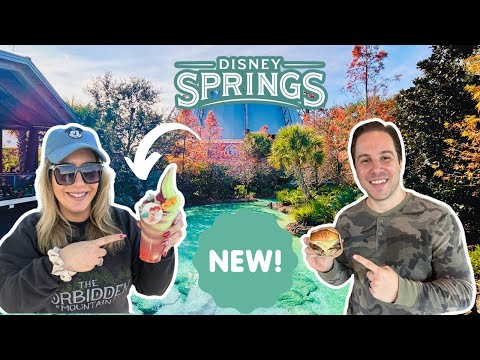 Trying Brand NEW Food at Disney Springs for AdventHealth Wellness Month | Walt Disney World 2023