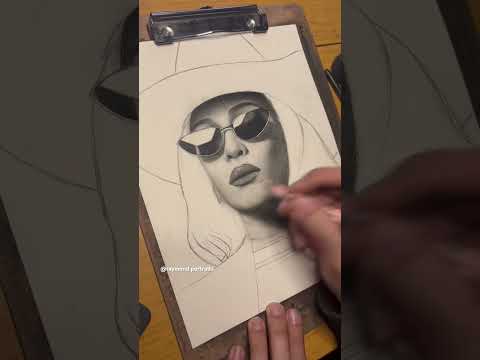 DRAWING BEYONCE (tiktok: raymond.portraits) #art #shortsvideo #artist #artistdrawing #trendingshorts