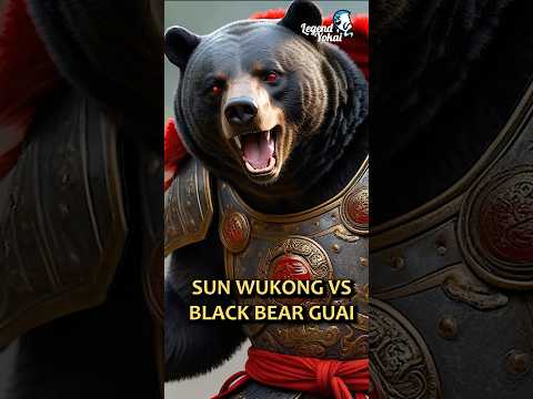 Sun Wukong VS Black Bear Guai 3 Version - Journey To The West Black Myth: Wukong