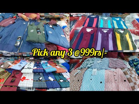 Bangalore men's readymade pick any 3 shirts @999rs | latest tshirts single piece courier available