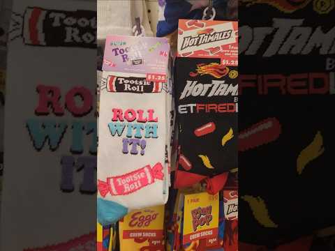 🍭🧦 Candy Socks #new #dollartree #cute #gift #affordable #shopping #today #shorts