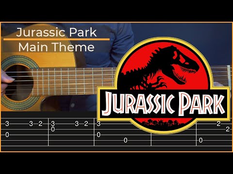 Jurassic Park - Main Theme (Simple Guitar Tab)