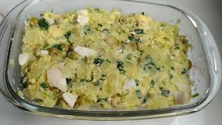 SALADA DE BATATA COM OVOS / POTATO SALAD WITH EGGS