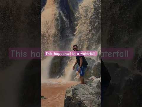 This happened in a waterfall, Keonjhar #shorts #waterfall