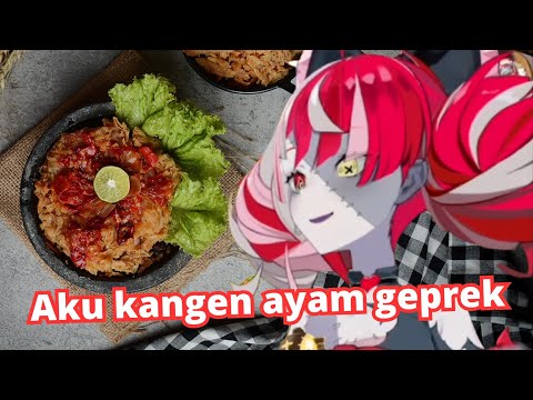 Ollie Nyobain "Ayam Geprek" di Jepang | Kureiji Ollie & Pavolia Reine Hololive ID