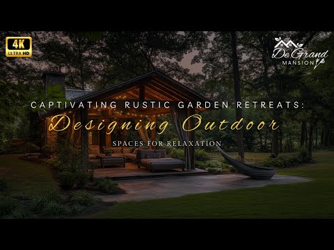 Captivating Rustic Garden Retreats: Designing Outdoor Spaces for Relaxation