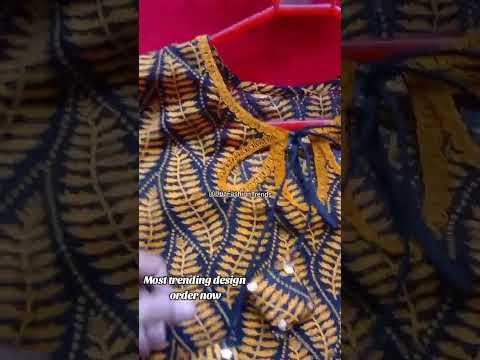 trending dress design 2024#shorts #shortsfeed #ytshorts #viralvideo