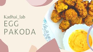 Egg Pakoda recipe Super Yummy Super Easy#shorts #kadhai_lab #eggpakorarecipe