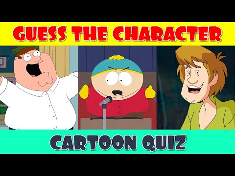 Guess the Cartoon Character Quiz