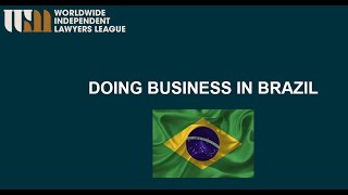 THE WORLD OF LAW   DOING BUSINESS IN BRAZIL WITH EDUARDO BRENNA, 01 02 2024