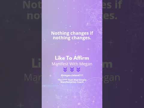 Come And Manifest With Me, Megan. Like & Subscribe For More. #manifest #manifestation #howtomanifest