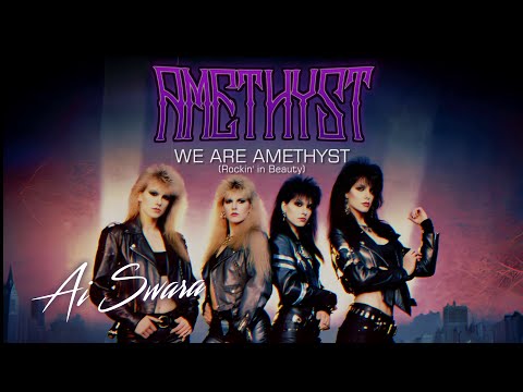 Ai Swara | Amethyst - We Are Amethyst #glamrock #glammetal  #1980s  #rock #femaleband #vixen #ai