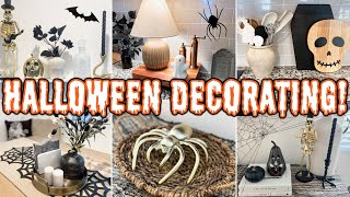 NEW HALLOWEEN DECORATING IDEAS 🎃 GET YOUR HOME READY FOR HALLOWEEN! | Fall Decor Home Styling Ideas