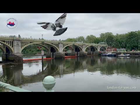 1706 Шлюз на Темзе Richmond Lock