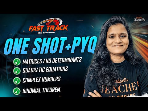 JEE 2025 Fast Track: One Shot + JEE PYQs 🎯 | Complete Concepts in ONE Shot in Telugu | Must Watch!