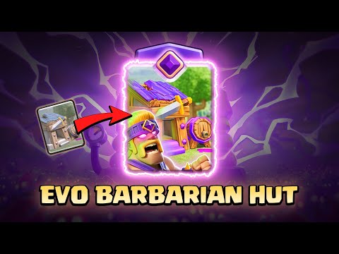 Barbarian Hut Evolution | Clash Royale