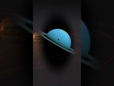 Why seasons can last years on Uranus #spacefacts #shockingfacts #solarsystem #factlicious #nasa