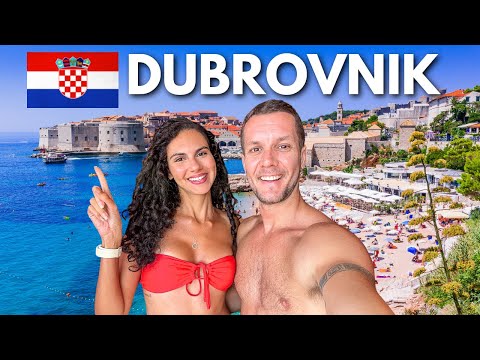 A Day In Dubrovnik | CROATIA 🇭🇷 Beaches & Old Town