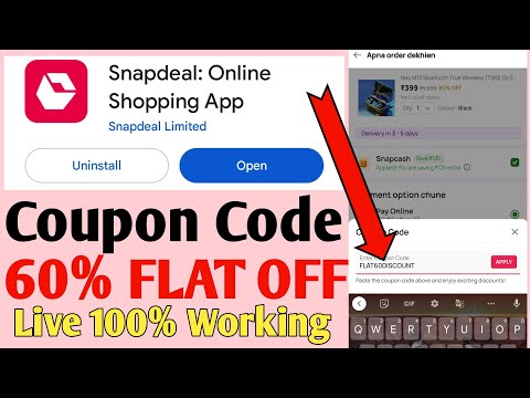 Snapdeal coupon code | snapdeal coupon code 2023 | snapdeal coupon code for first order