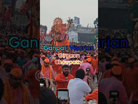 Visarjan Sohala 2023 at Girgaon Chowpatty || Mumbai Ganeshotsav 2023 #ganeshchaturthi