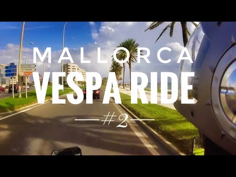 Vespa T5 Ride #2 | Mallorca | GoPro