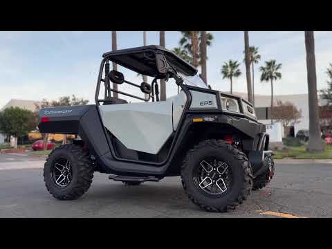 New 2024 KANDI America Cowboy e10K AWD in Silver Electric Side By Side UTV For Sale In Corona, CA